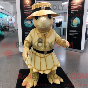 Disfraz de mascota Gold Sea...