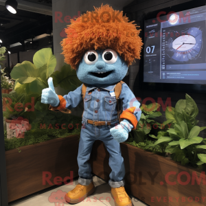 Rust blomkål maskot kostume...