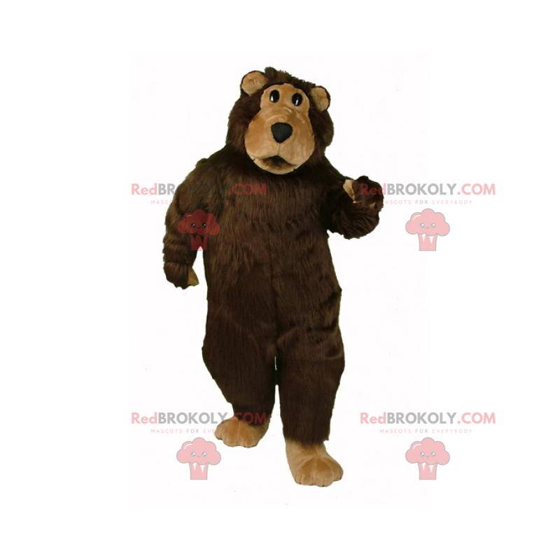 Mascotte dell'orso bruno - Redbrokoly.com