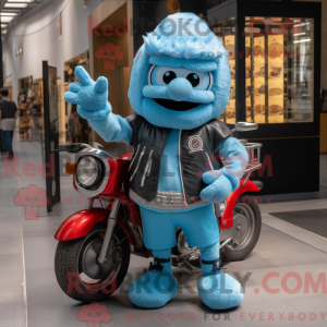 Sky Blue Paella mascot...