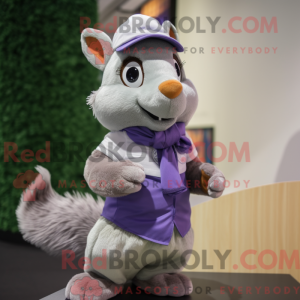 Lavendel egern maskot...