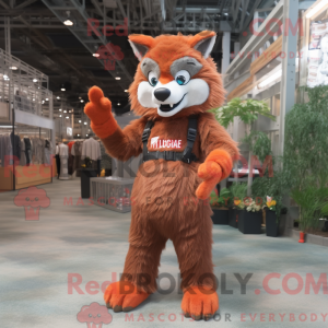 Rust Say Wolf maskot...
