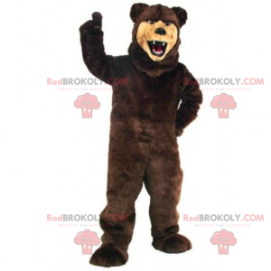 Bear maskot beige nosparti - Redbrokoly.com