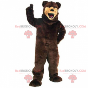 Niedźwiedź maskotka beżowy kaganiec - Redbrokoly.com