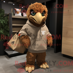 Tan Harpy mascottekostuum...