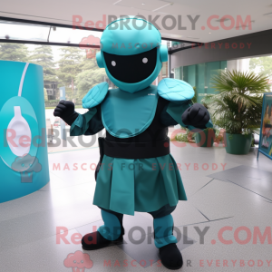 Blågrøn Spartan Soldier...