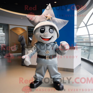 Sølv sjøstjerne maskot...