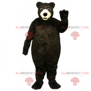 Mascotte classica dell'orso nero - Redbrokoly.com