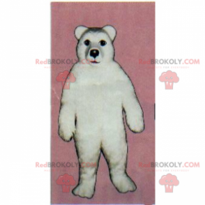 Mascotte dell'orso polare bianco - Redbrokoly.com
