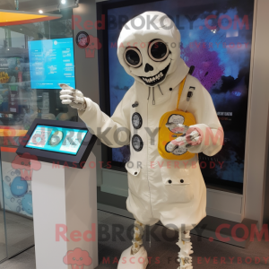 Cream Undead maskot kostume...