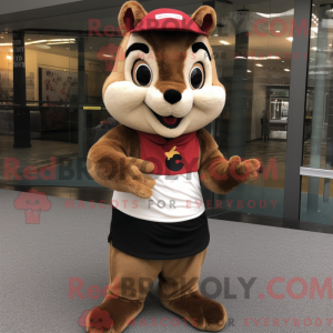 Chipmunk mascottekostuum...