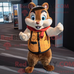 Chipmunk maskot kostume...