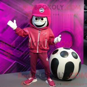Postava maskota Magenta...