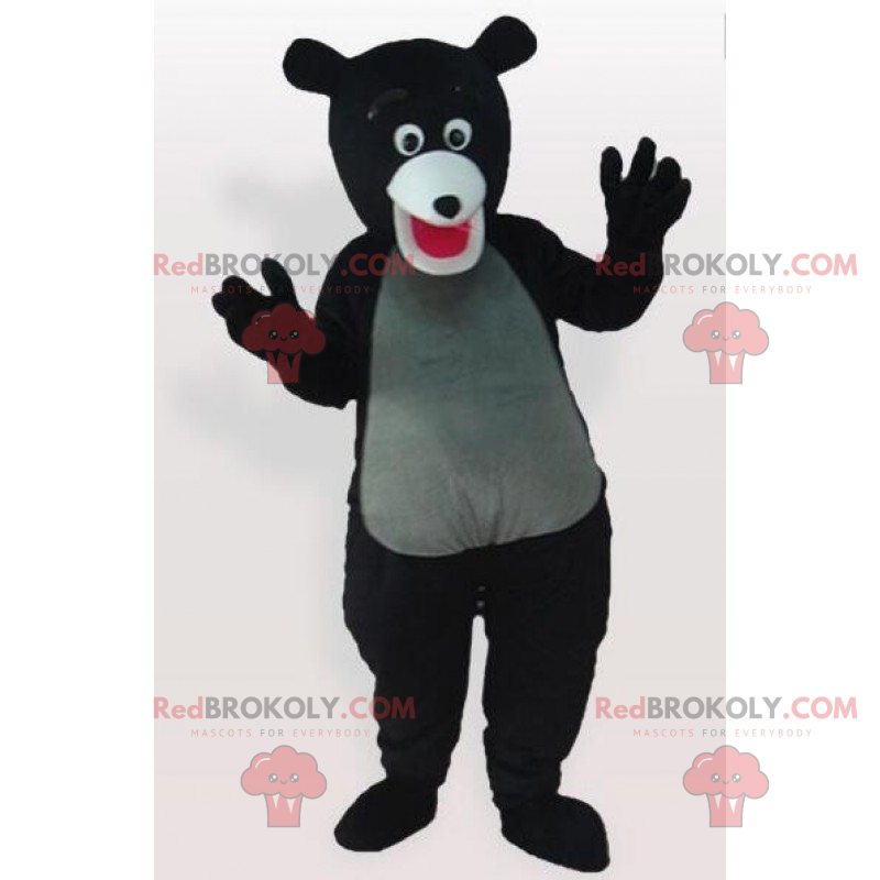 Mascotte d'ours rieur - Redbrokoly.com