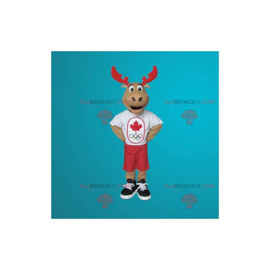 Obří sobí karibu maskot - Redbrokoly.com