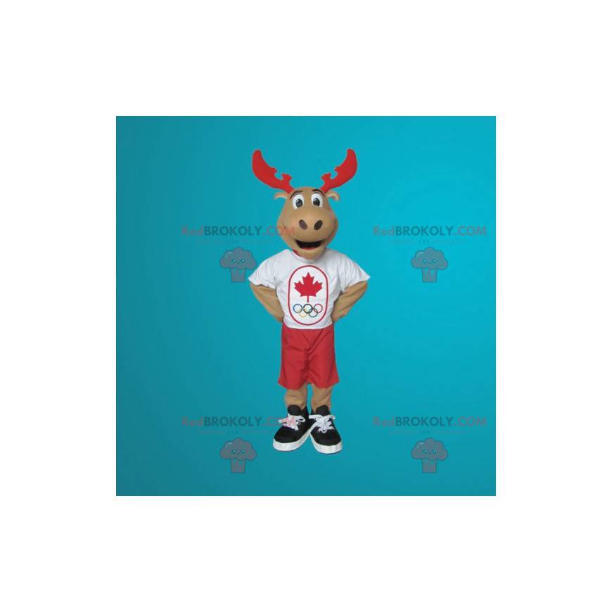 Reus rendier kariboe mascotte - Redbrokoly.com