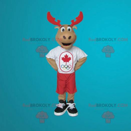 Reus rendier kariboe mascotte - Redbrokoly.com