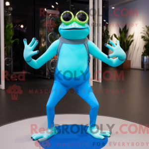 Cyaan Kikker...