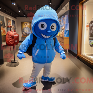 Personaggio mascotte palla...
