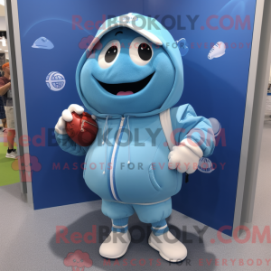 Personaggio mascotte palla...