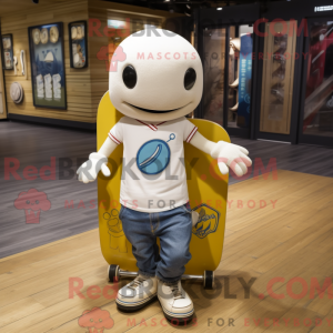 Cream Skateboard maskot...
