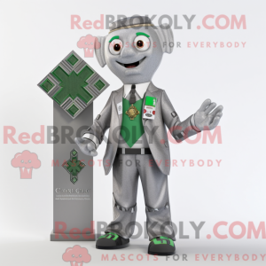 Sølv Celtic Cross maskot...