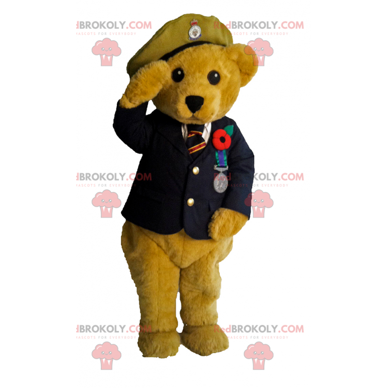 Urso mascote ex-soldado - Redbrokoly.com