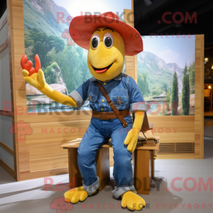 Disfraz de mascota Gold...