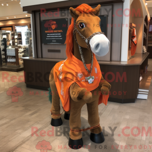 Rust Mare maskot kostyme...