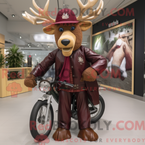 Costume de mascotte d élan...