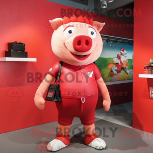 Postava maskota Red Sow...