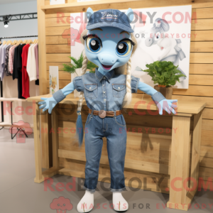 Mare maskot drakt karakter...