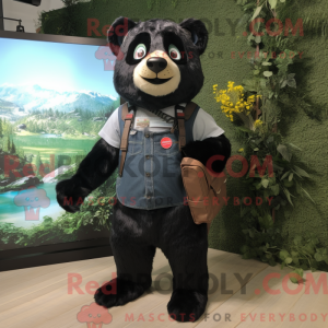 Black Spectacled Bear...