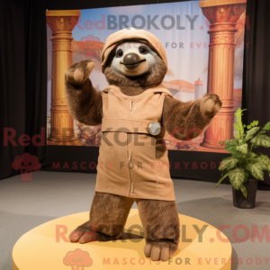 Tan Sloth máscara de...
