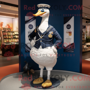 Maskotka Navy Swan w...