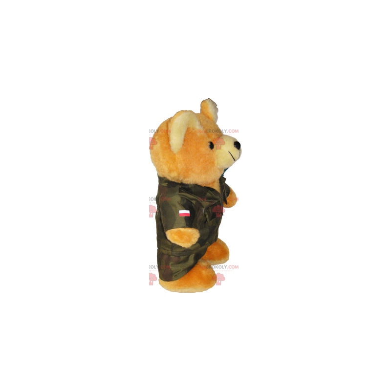 Bärenmaskottchen mit Mantel - Redbrokoly.com Bärenmaskottchen mit Mantel - Redbrokoly.com