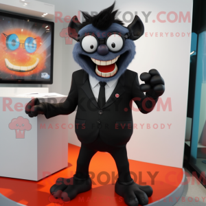Máscara de demônio negro...