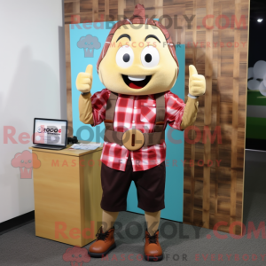 Brown Pad Thai mascot...