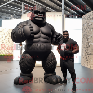 Personaggio mascotte Black...