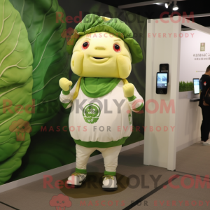 Cream Cabbage maskot...