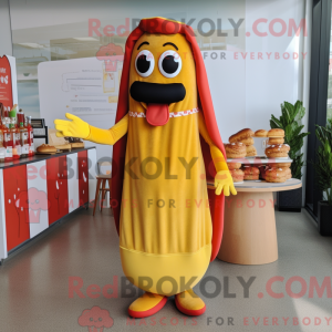 Hot Dog-maskotdraktfigur...