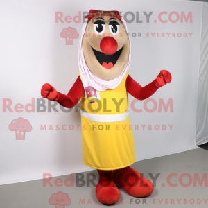 Hot Dog maskot kostume...