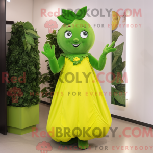 Forest Green Lemon mascot...