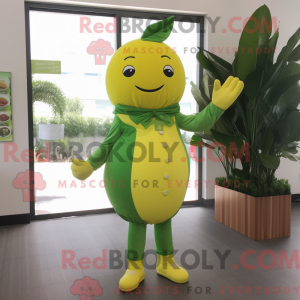 Forest Green Lemon maskot...