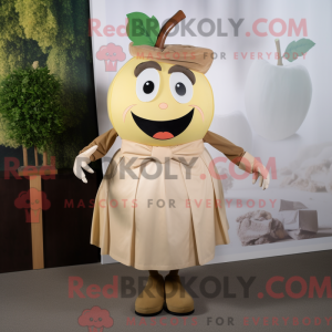 Disfraz de mascota de Apple...
