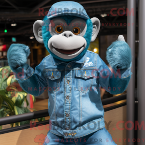 Figura de máscara de macaco...