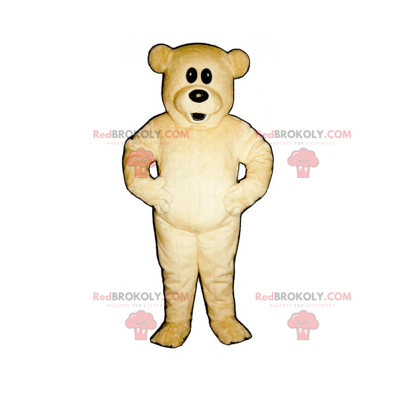 Miś maskotka z dużymi oczami - Redbrokoly.com Miś maskotka z dużymi oczami - Redbrokoly.com