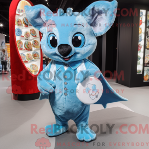 Postava maskota Sky Blue...
