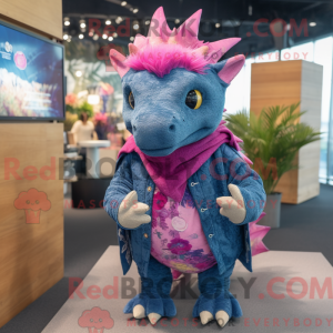 Disfraz de mascota Magenta...