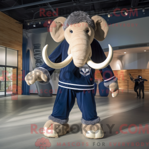 Maskotka Navy Mammoth w...